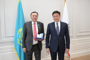 Президент Республики Казахстан Касым‑Жомарт Кемелевич Токаев присвоил орден «Орден Кұрмет»